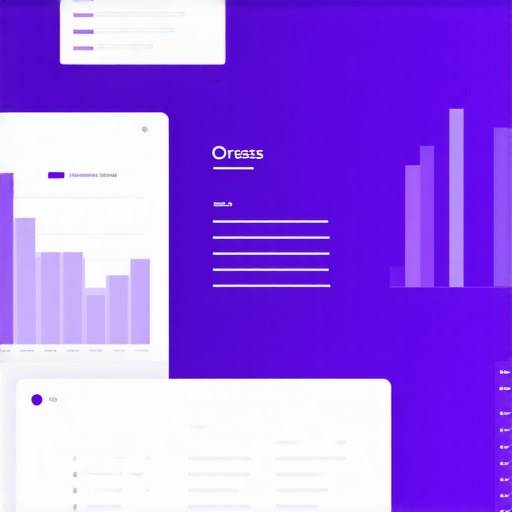 Sophisticated dashboard displaying analytics and predictions for local SEO signals