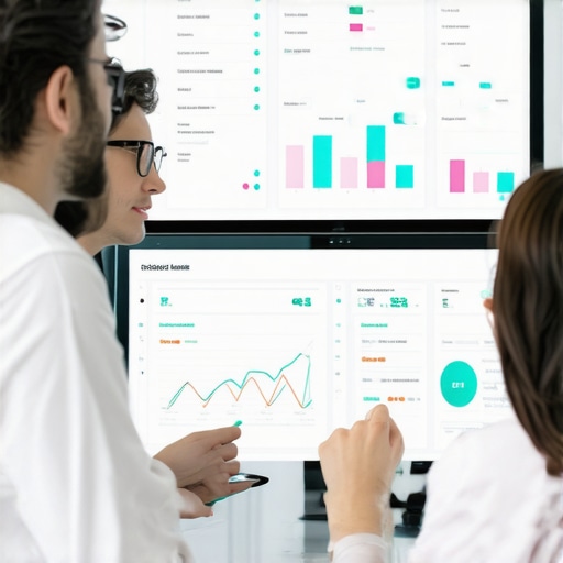 Team analyzing advanced local SEO signals on a digital dashboard