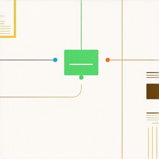 Diagram showing structured data schema markup enhancing local search optimization