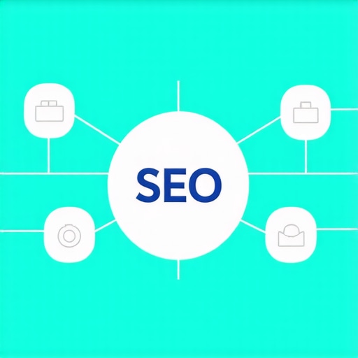 Semantic SEO Optimization Diagram showing semantic relevance, NLP, schema markup, and user engagement metrics in local SEO