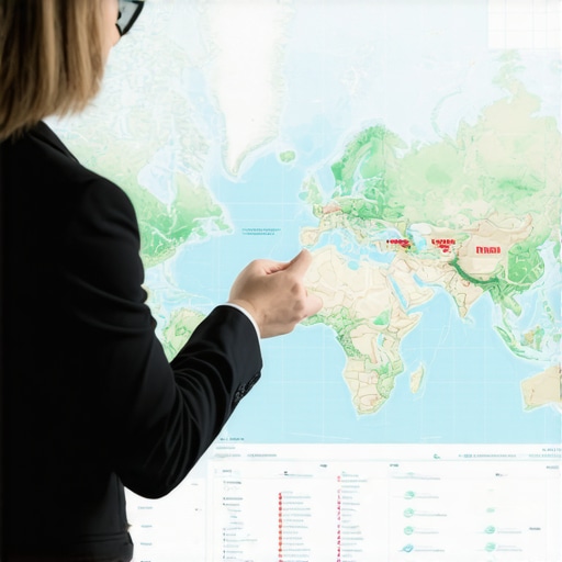 Expert analyzing local search signals using analytics dashboards