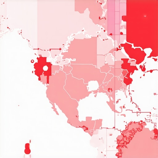 Advanced Local SEO Map Analysis Digital map with local business rankings and engagement analytics.