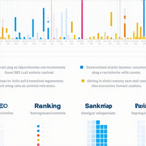 Infographic showing complex local SEO signals and Google Maps ranking factors