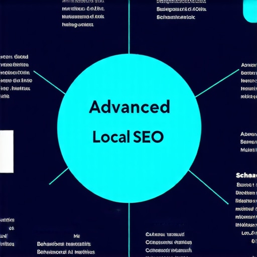 Advanced Local SEO Signals Infographic Infographic showing complex local SEO signals like schema, engagement, and multimedia.