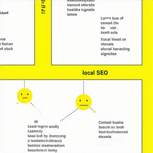 Micro-Interactions and Contextual Signals in Local SEO Infographic showing data flow and influence of micro-interactions and contextual signals on local search rankings.