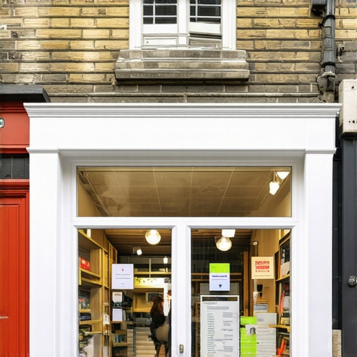 Interactive virtual tour showcasing a local storefront for SEO enhancement