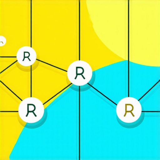 Diagram illustrating interconnected local SEO signals grouped into clusters for analysis