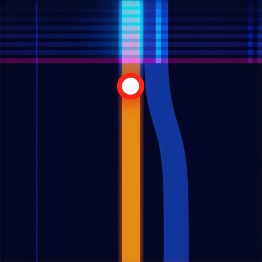 AI-Enhanced Local Map Signal Network Illustration of AI-driven local map optimization with signals