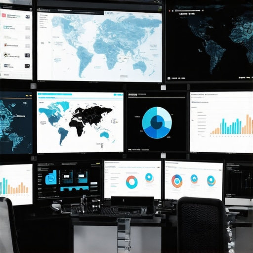 Futuristic control room monitoring local SEO signals with real-time analytics.