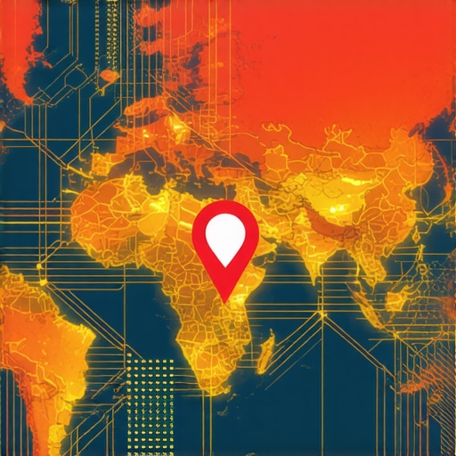 Interconnected Local SEO Signals Map Visual representation of various interconnected signals impacting Google Maps rankings.
