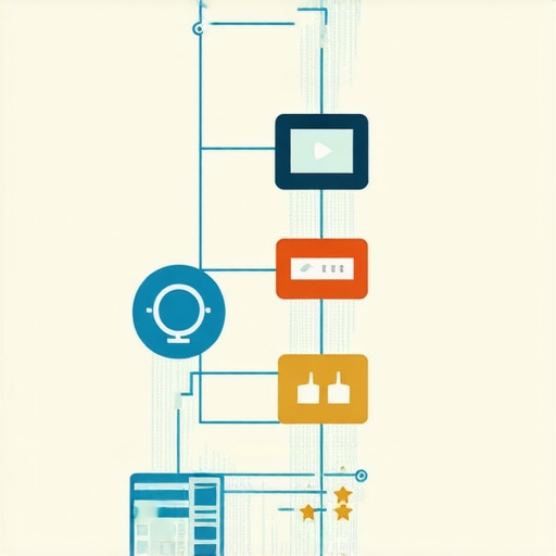 Stacked icons representing reviews, engagement, voice search, and technical signals impacting local search rankings.