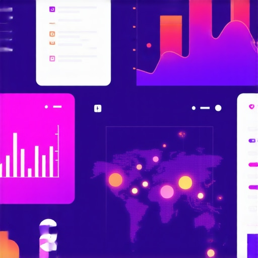 AI-Powered Local Signal Analytics Illustration of AI analytics dashboard analyzing local search signals