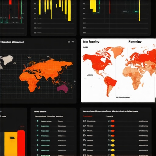 A futuristic dashboard interface showing real-time local SEO signals, environmental data, and behavioral analytics.
