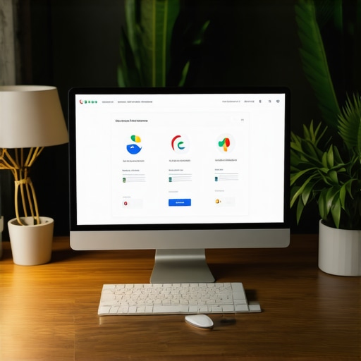 Optimizing Local Signals for Maps Success Business owner enhancing local SEO signals through GMB profile optimization in a digital workspace.