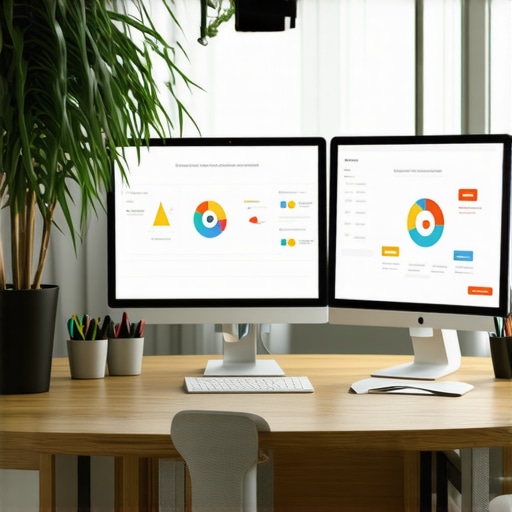 Close-up of a digital marketing analyst analyzing local SEO performance metrics