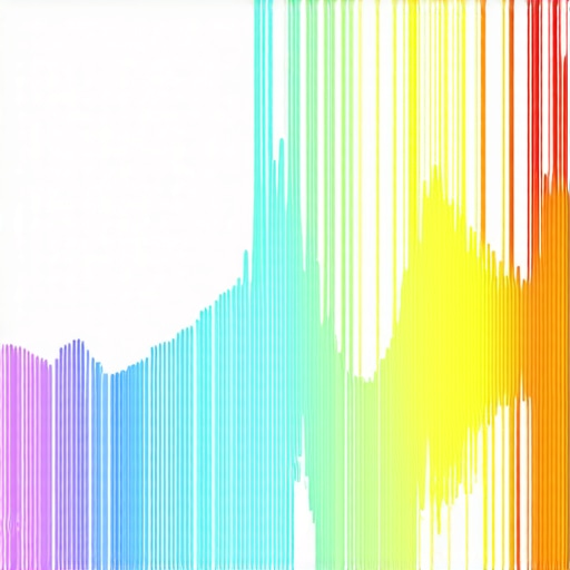 Illustration of interconnected digital signals representing local SEO signals and spectral data
