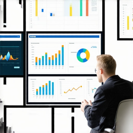 An SEO expert reviewing local search analytics on a computer