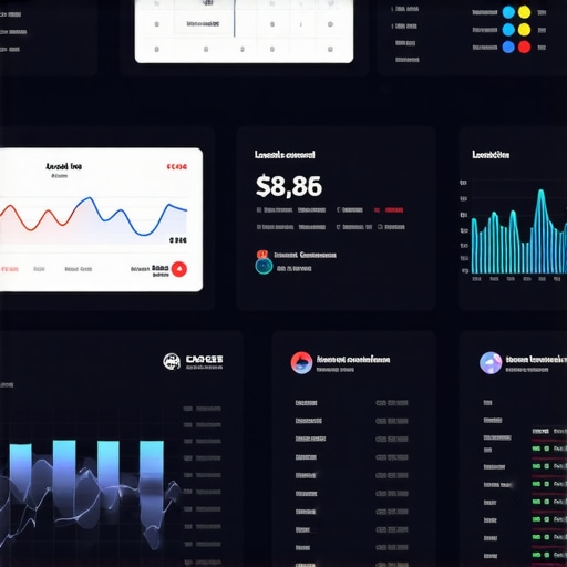 A dashboard showing analytics and signals for multiple business locations.