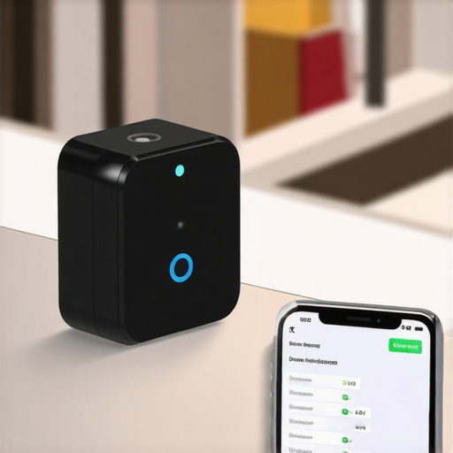 Proximity sensor detecting a smartphone in a retail setting