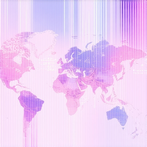 Futuristic digital map showing live local SEO signal analytics.