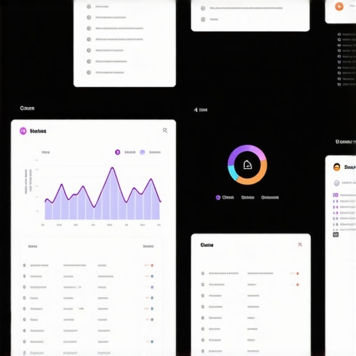 Screenshot of a digital dashboard displaying live local SEO metrics and behavioral signals.