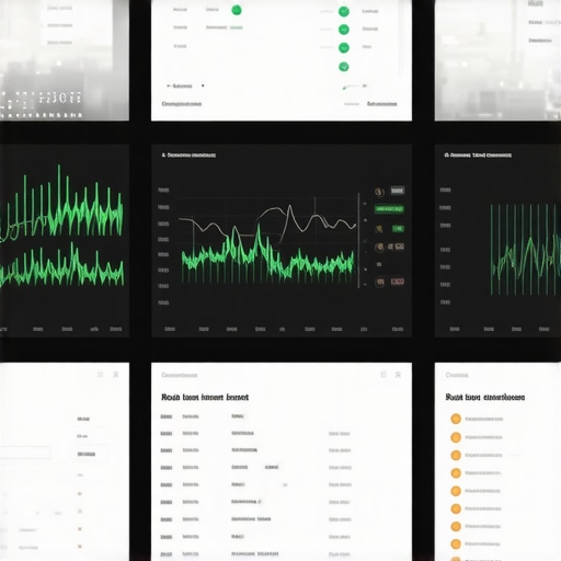 Dashboard displaying live local intent signals across multiple devices for map optimization.