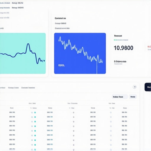 Screenshot of a data dashboard showing local signal analytics and real-time metrics.