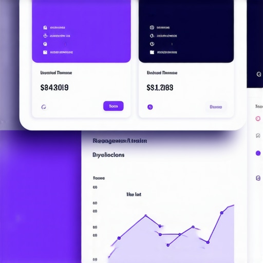 A futuristic dashboard showcasing local user engagement metrics and AI-driven predictions.