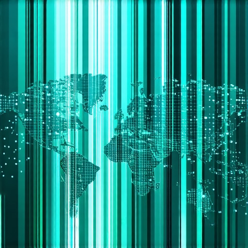 A detailed digital map showing layered geospatial data and engagement metrics