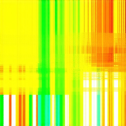 A vibrant heatmap illustrating real-time foot traffic and transit movement in a city district.
