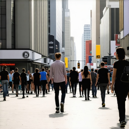Urban IoT sensors capturing foot traffic and environmental signals for precise local SEO tactics