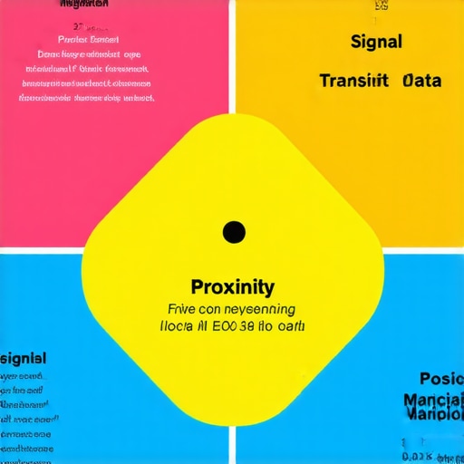 An infographic illustrating the interplay of behavioral analytics, transit data, and proximity signals in modern local SEO.